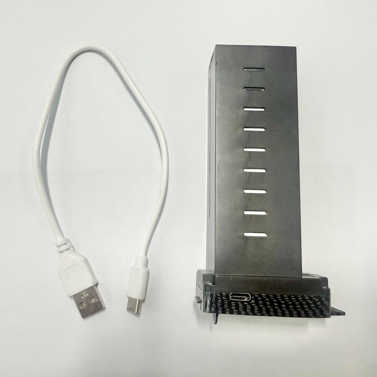 Bingchat Drone Accessory, Drone Battery Replacement with Charging Cable for AE Serials Carbon fiber Feature